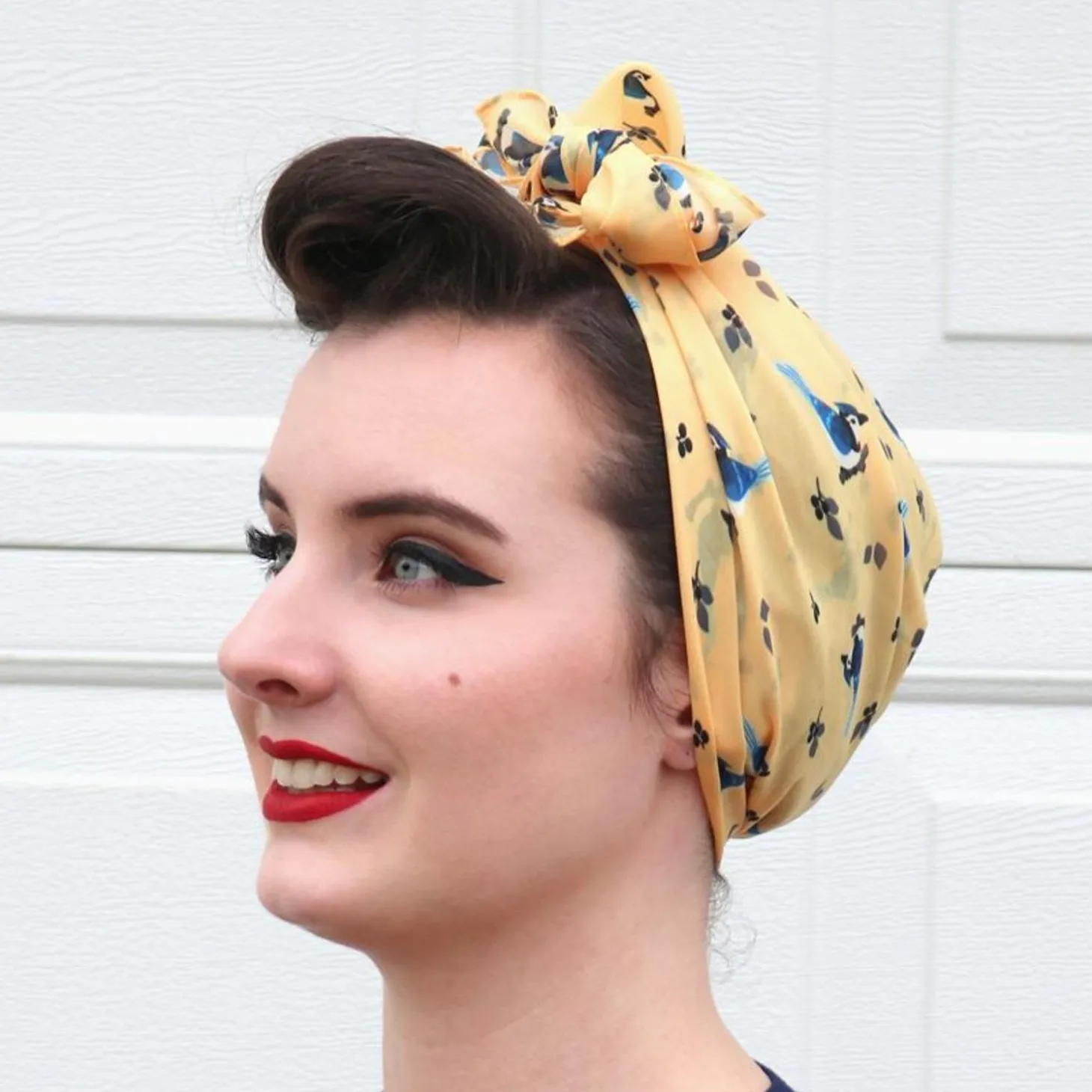 The Blue Jay Way Head Scarf