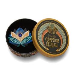 The Blue Lotus Brooch