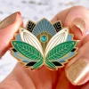 The Blue Lotus Enamel Pin