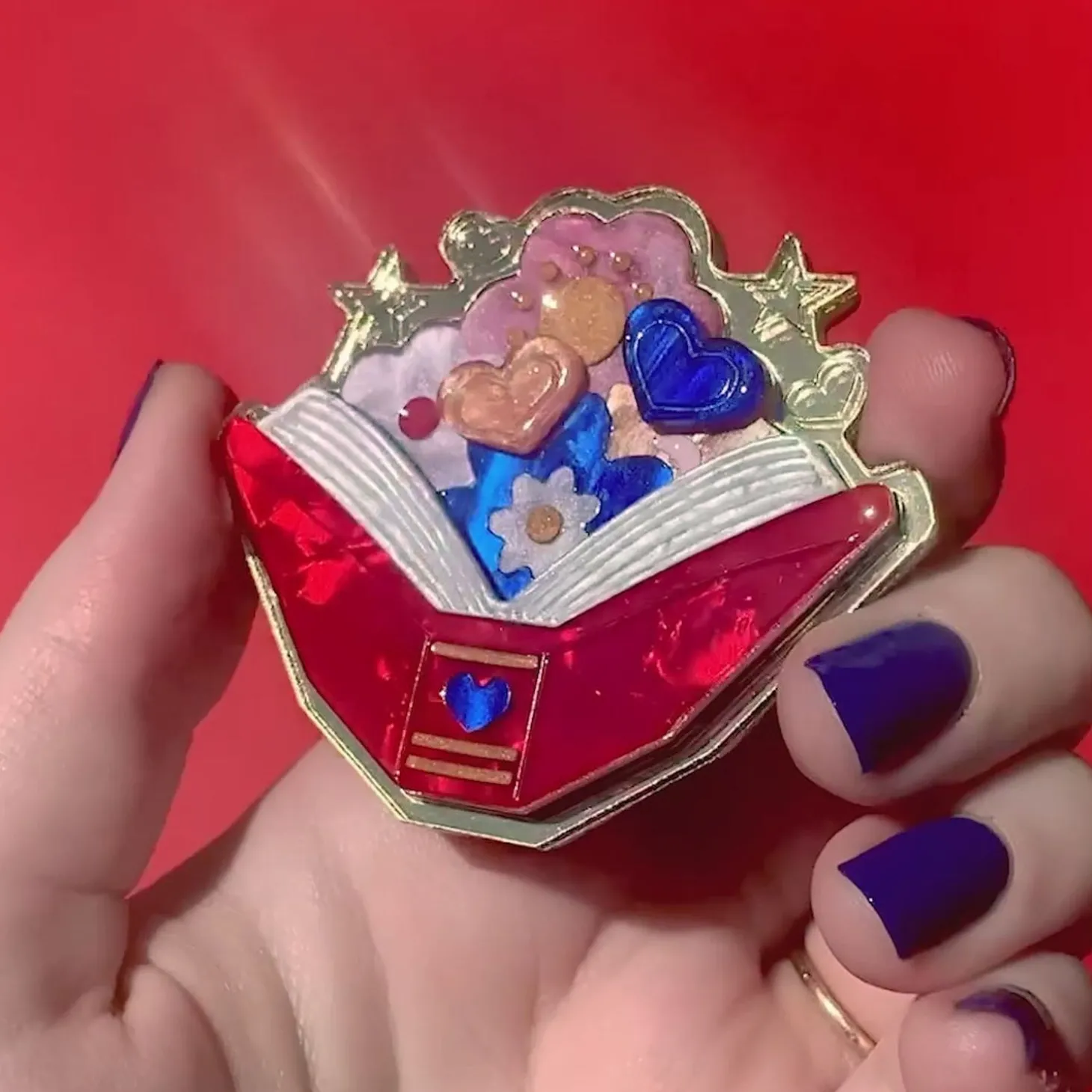 The Book Of Love Brooch