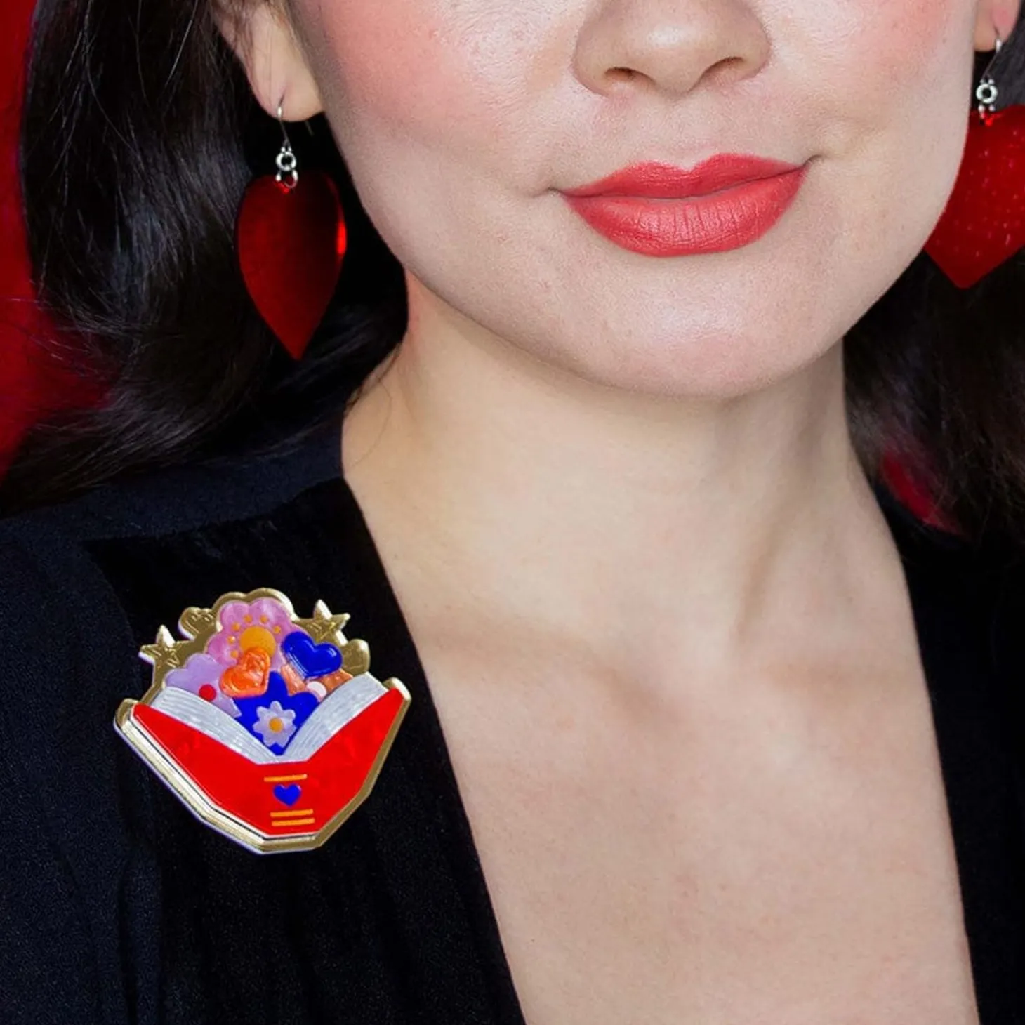 The Book Of Love Brooch