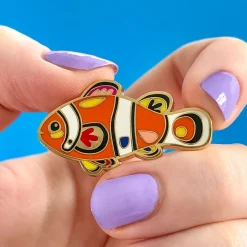 The Charismatic Clownfish Enamel Pin