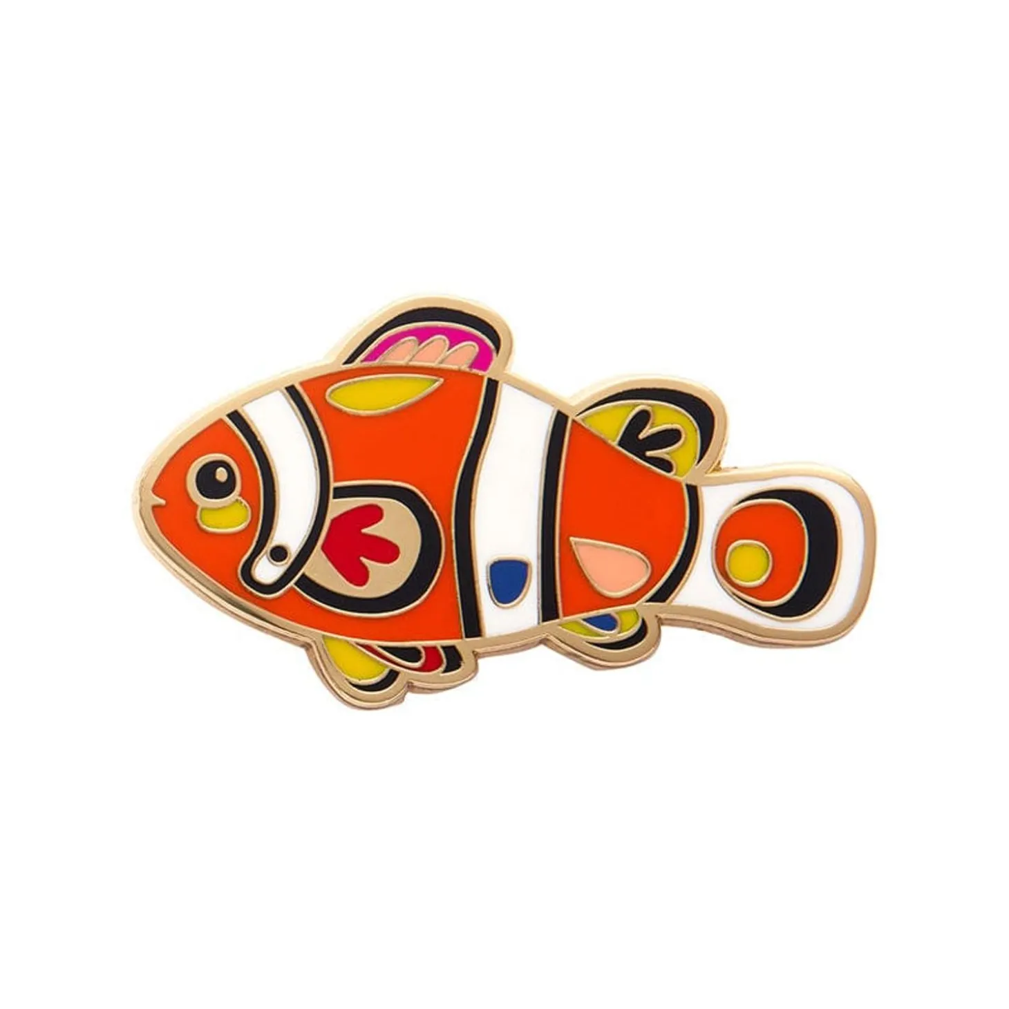 The Charismatic Clownfish Enamel Pin