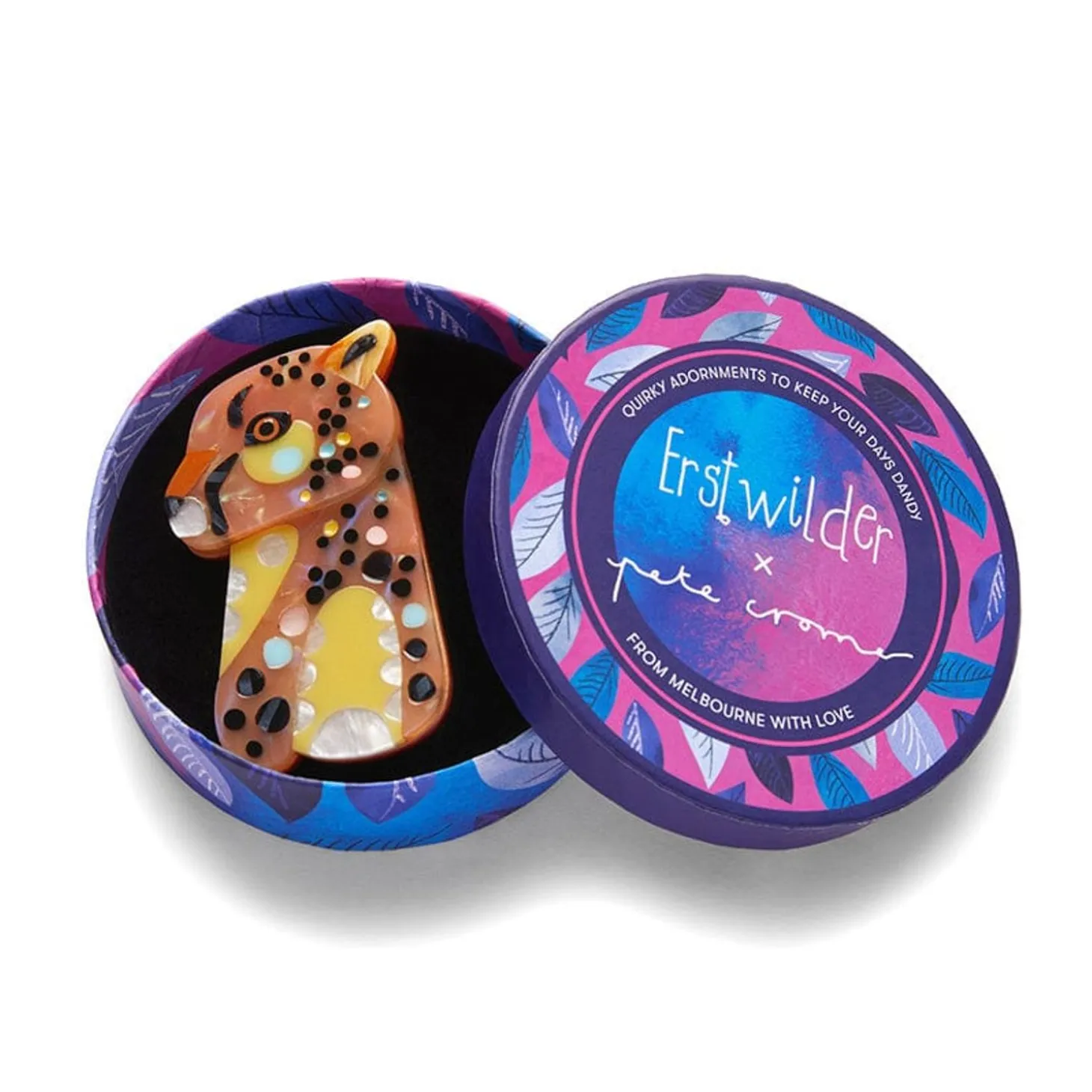 The Choosy Cheetah Brooch