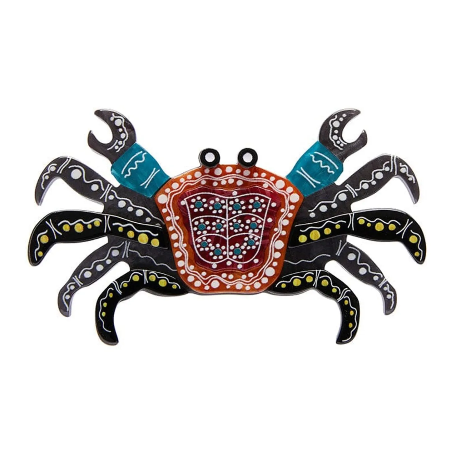 The Crab 'Gadambal' Brooch