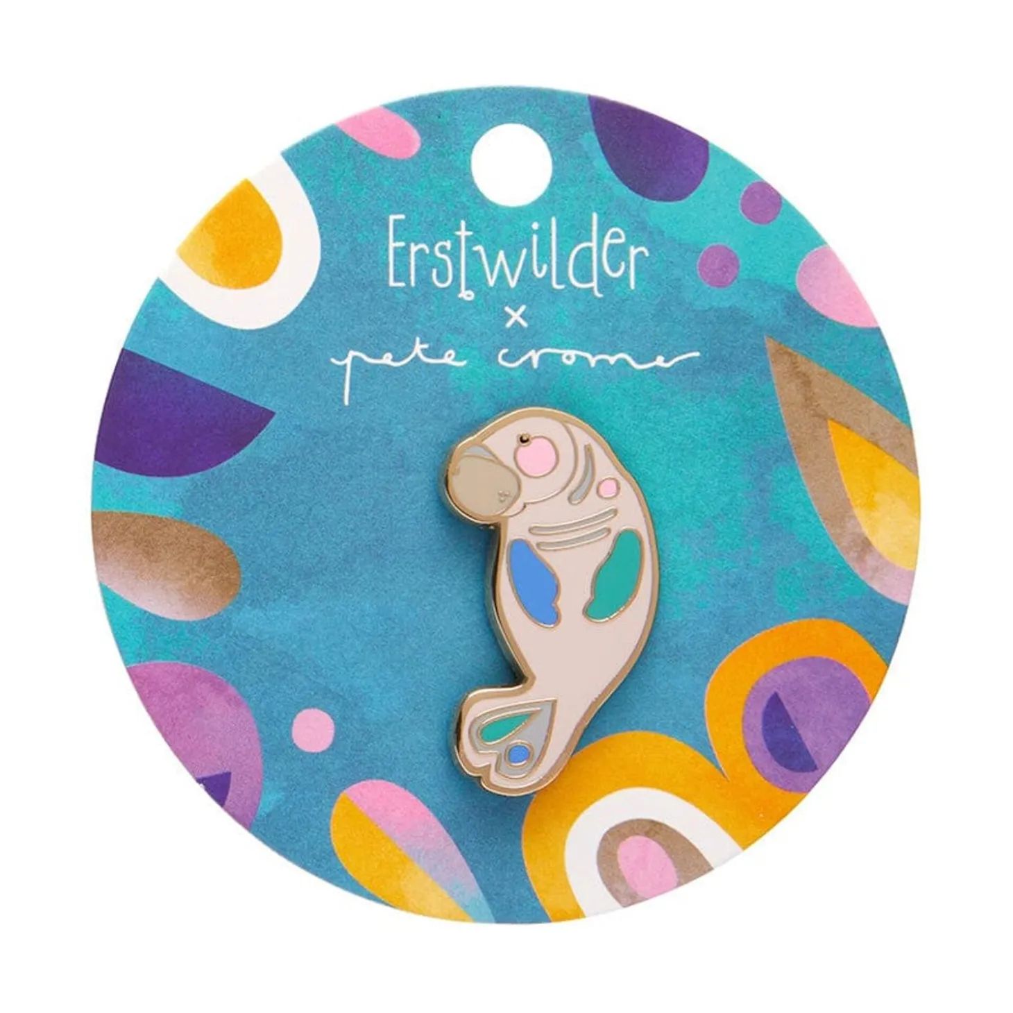 The Dutiful Dugong Enamel Pin