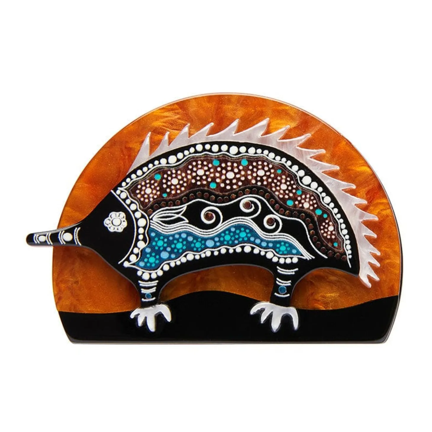 The Echidna 'Gumbiyan' Brooch