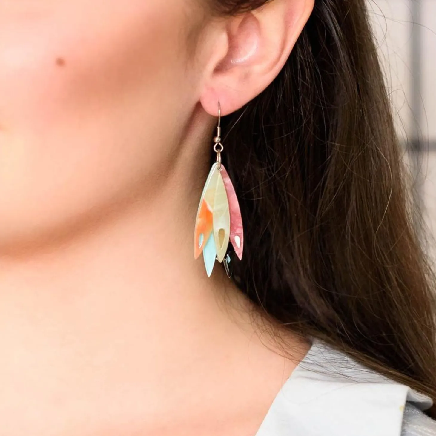 The Elusive Echidna Drop Earrings