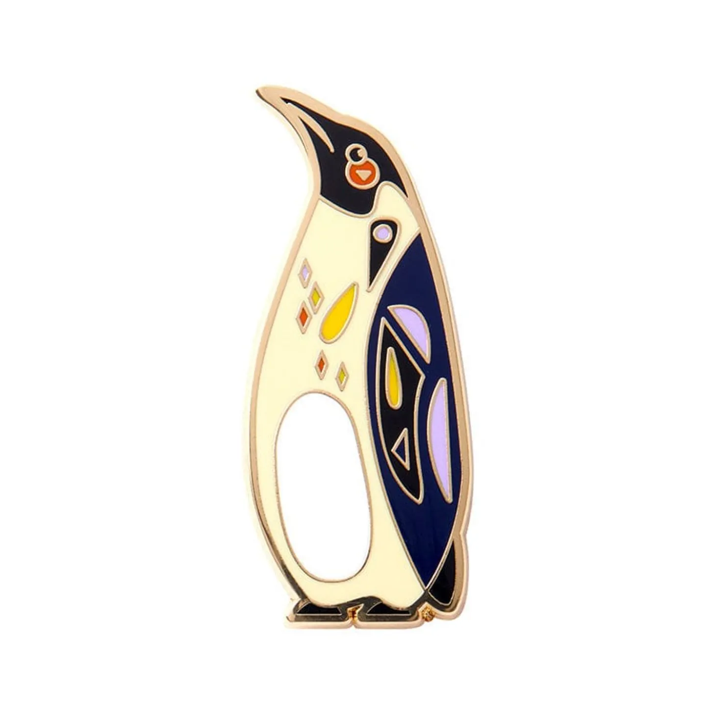 The Emboldened Emperor Penguin Enamel Pin