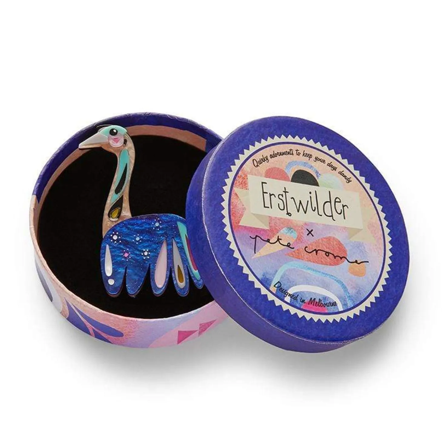 The Enchanting Emu Brooch