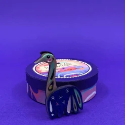 The Enchanting Emu Brooch