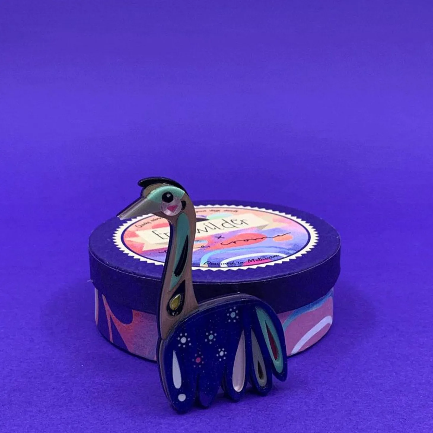 The Enchanting Emu Brooch