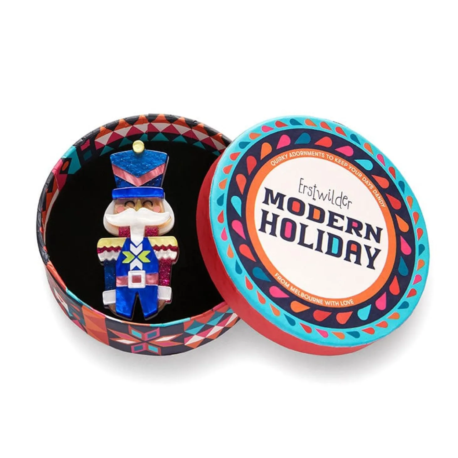 The Festive Soldier Brooch