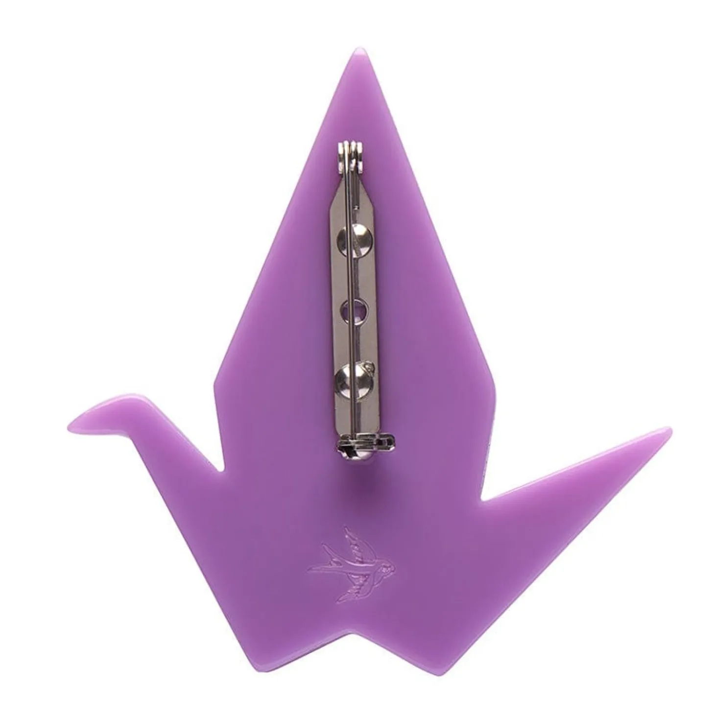 The Fortunate Crane Brooch