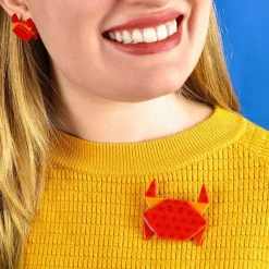 The Good Crab Brooch