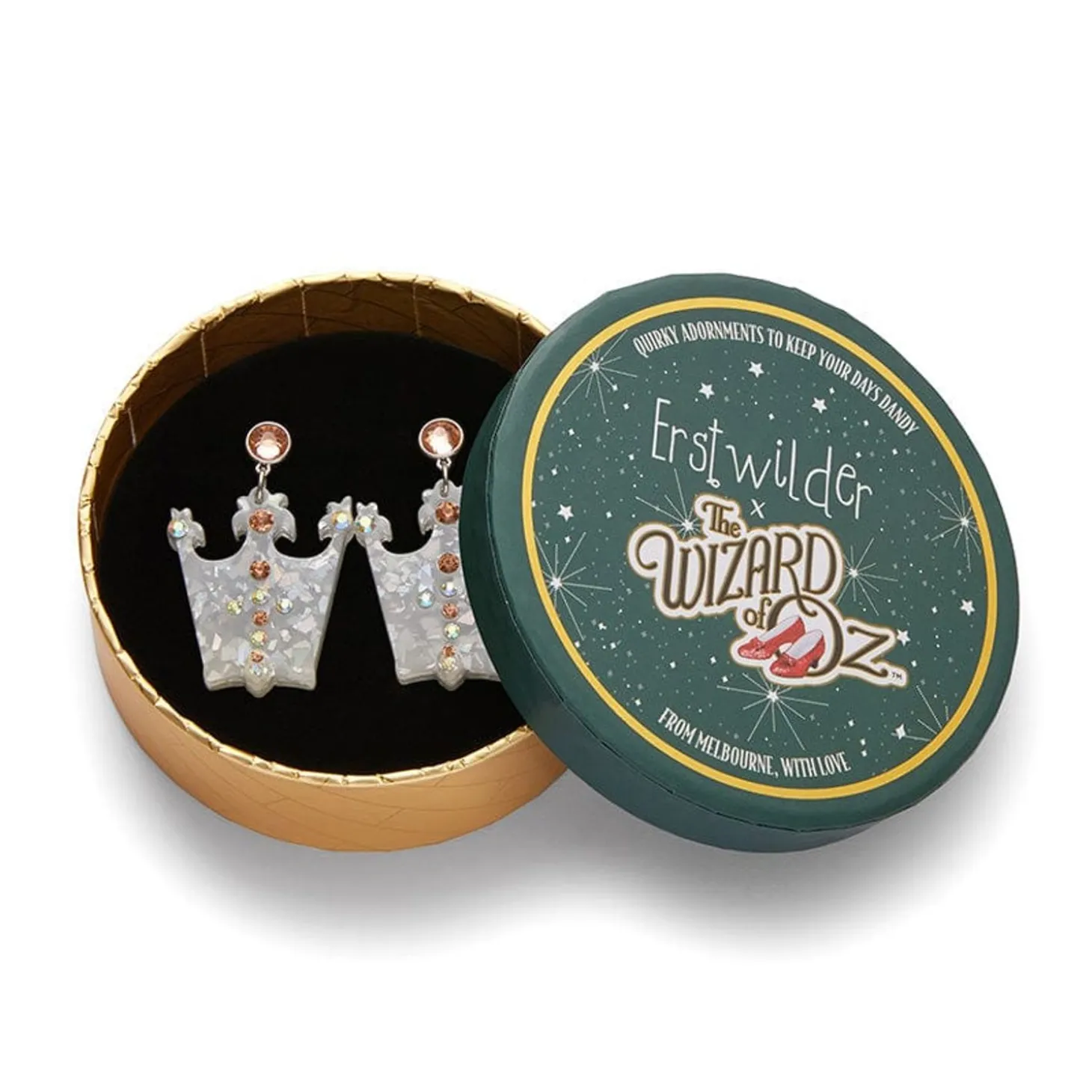The Good Witch'S Crown Earrings