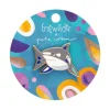 The Guileless Great White Shark Enamel Pin