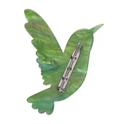 The Hardworking Hummingbird Brooch