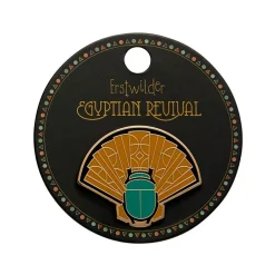 The Heart Of Egypt Scarab Enamel Pin