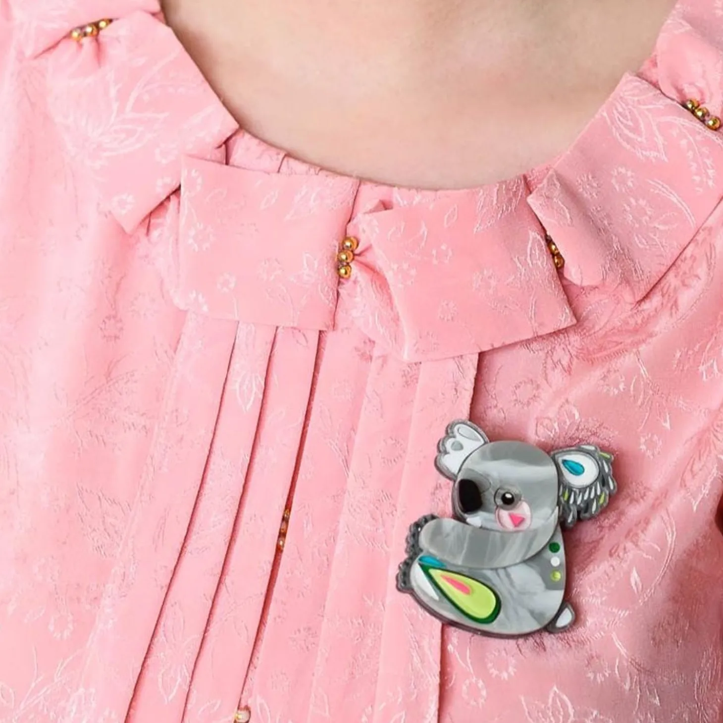 The Kuddly Koala Brooch