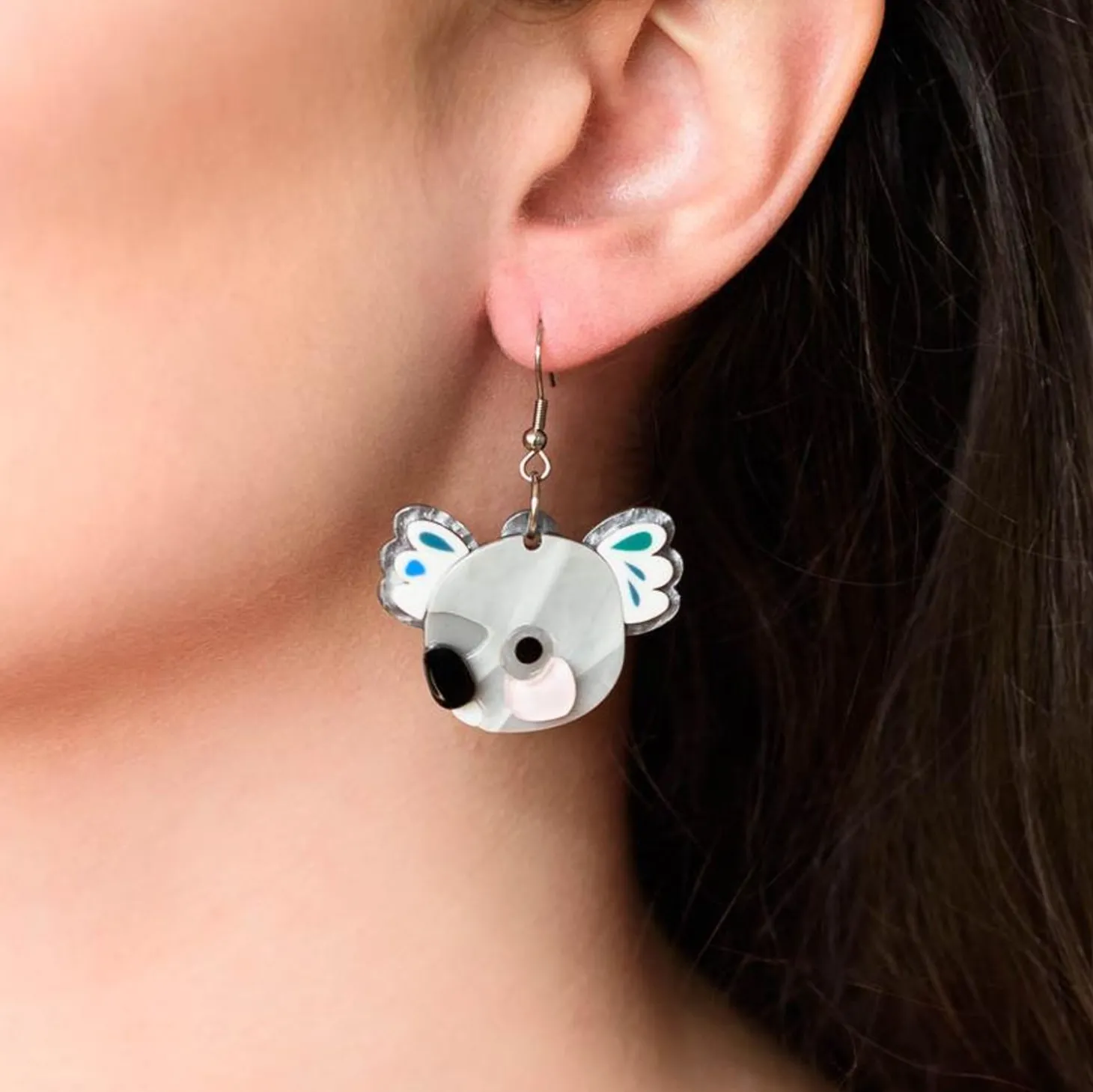 The Kuddly Koala Earrings