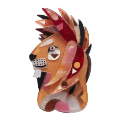 The Liberated Lion Brooch