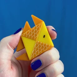 The Memorable Goldfish Brooch