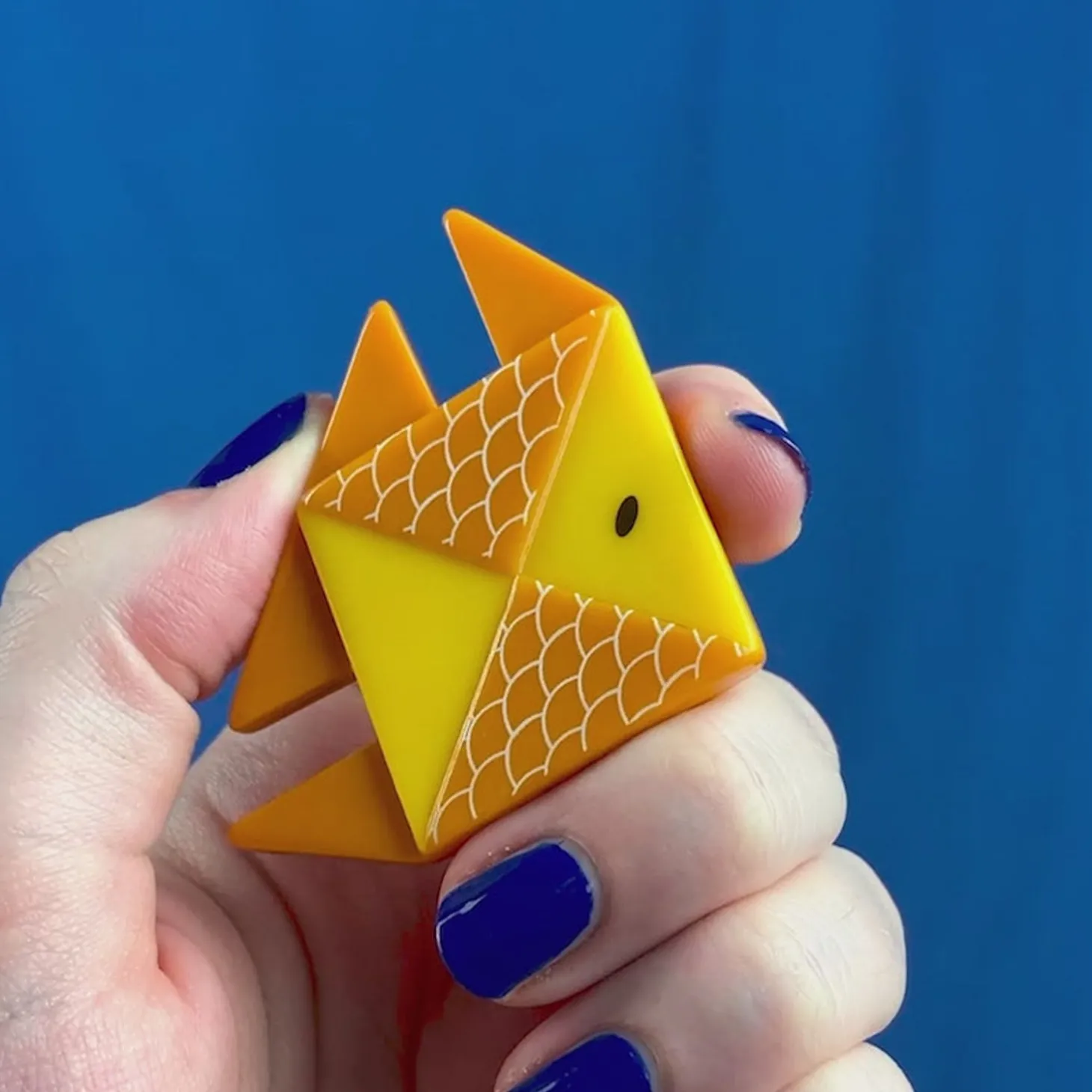 The Memorable Goldfish Brooch