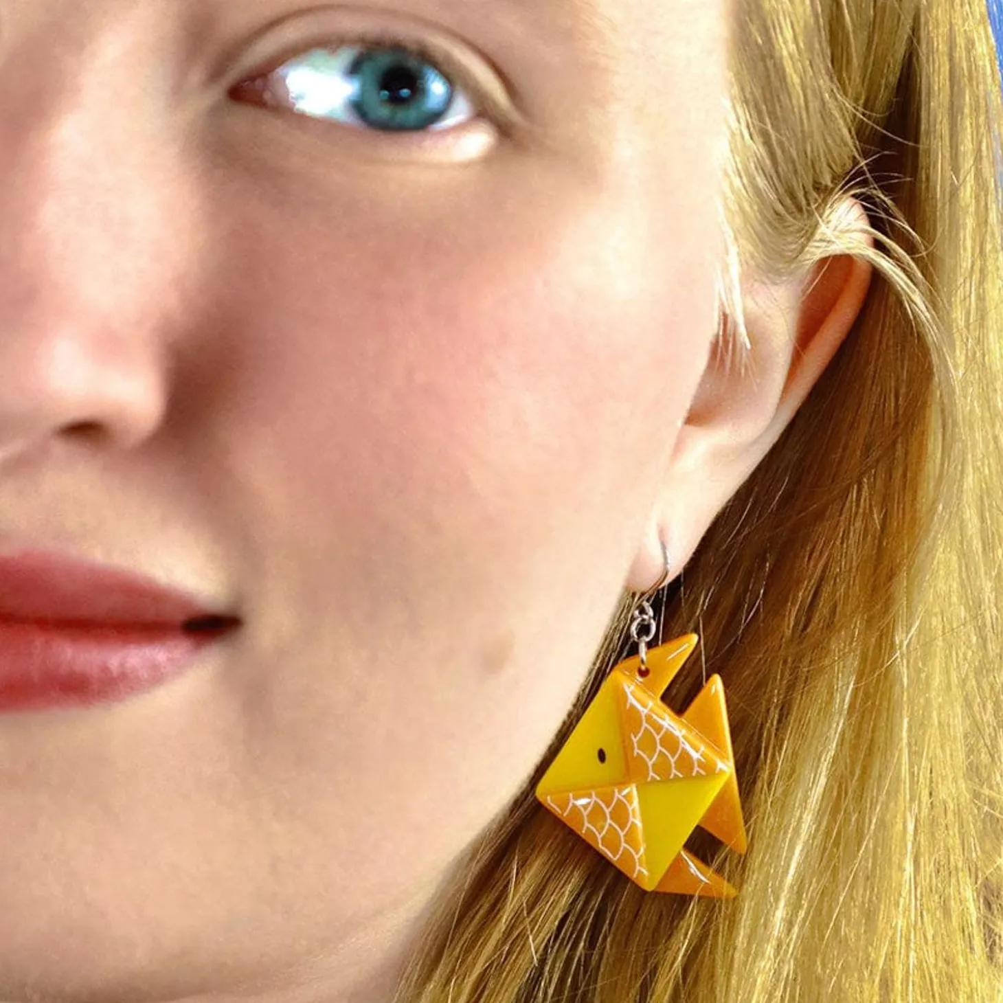 The Memorable Goldfish Drop Earrings