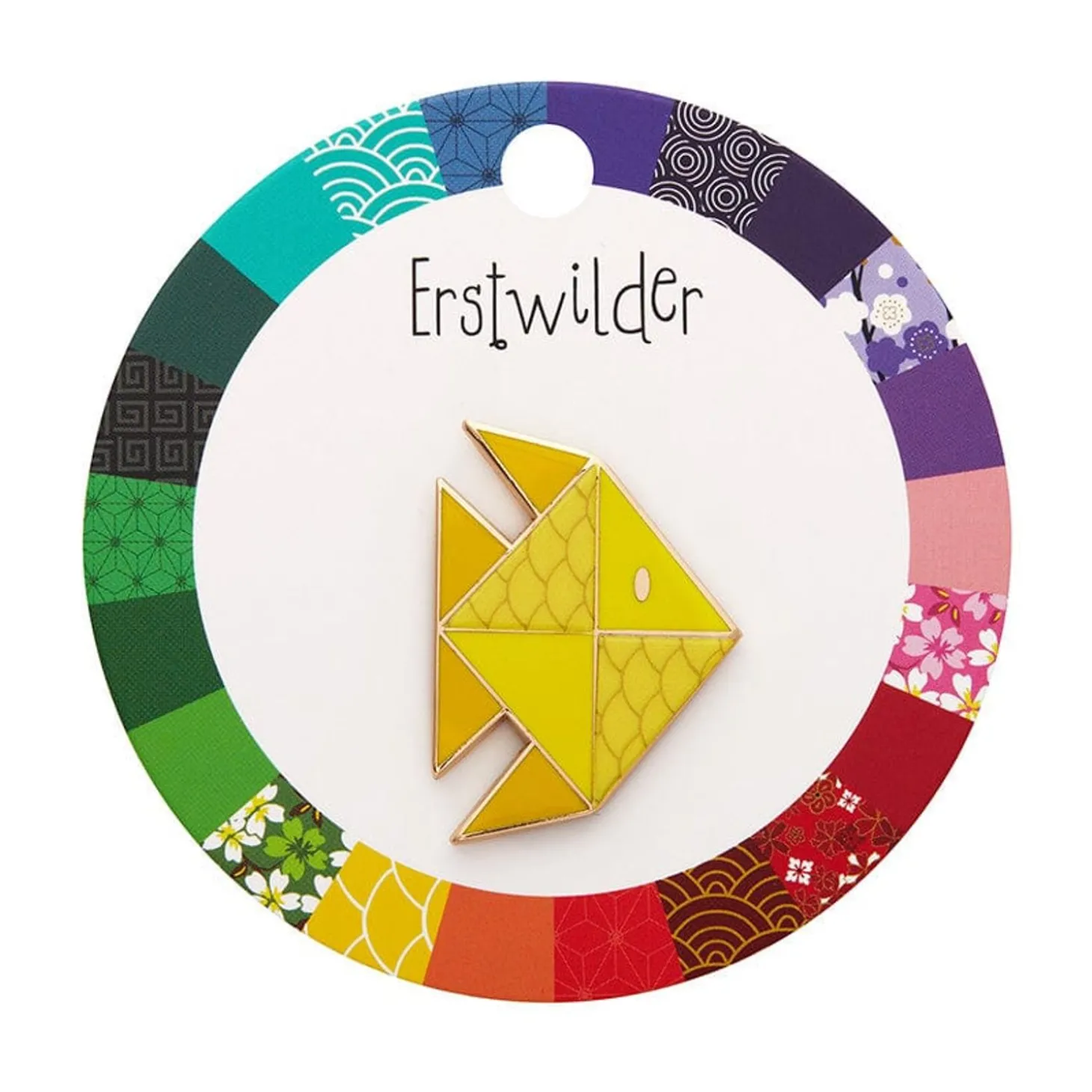 The Memorable Goldfish Enamel Pin