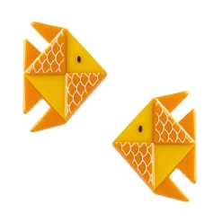 The Memorable Goldfish Hair Clips Set - 2 Piece