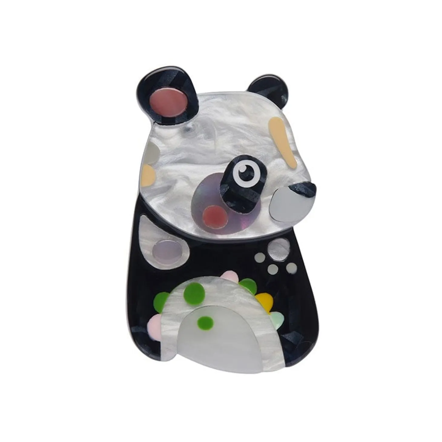 The Patient Panda Mini Brooch