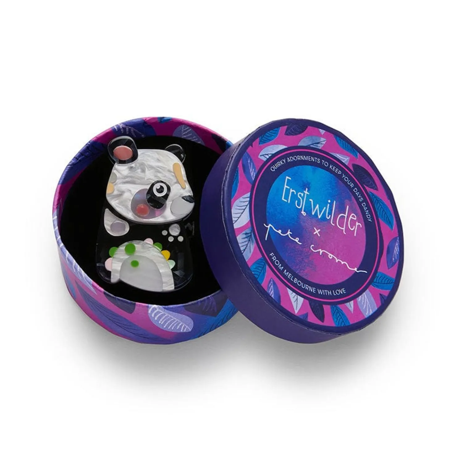 The Patient Panda Mini Brooch