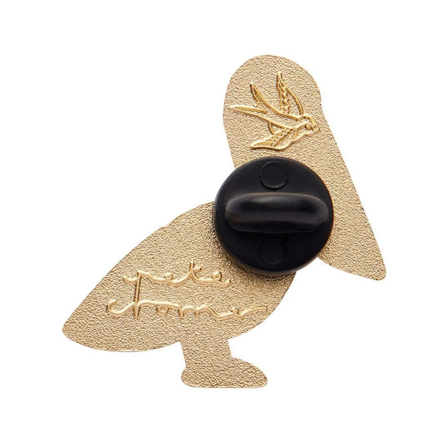 The Perceptive Pelican Enamel Pin