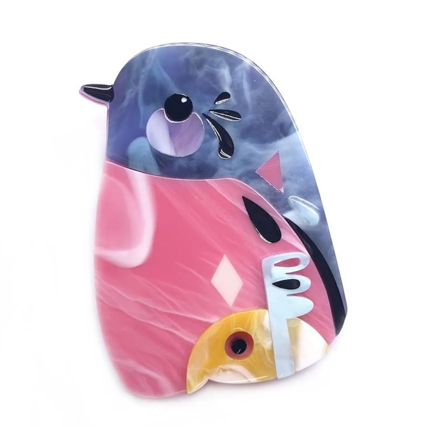 The Perky Pink Robin