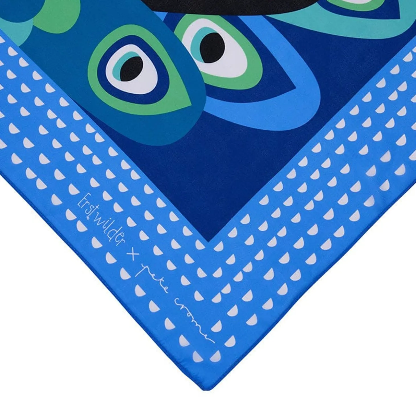 The Picturesque Peacock Square Scarf