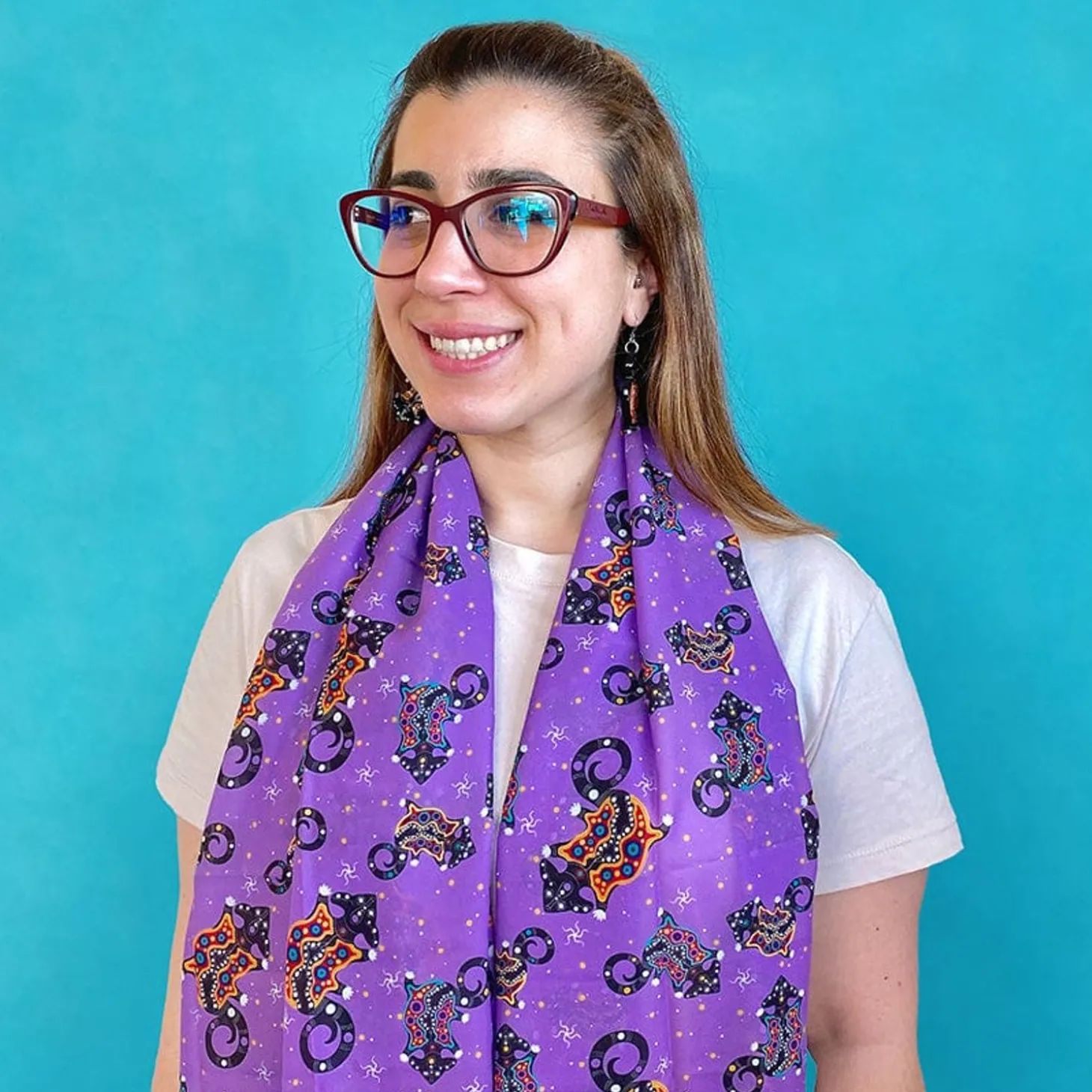 The Possum 'Midin' Neck Scarf