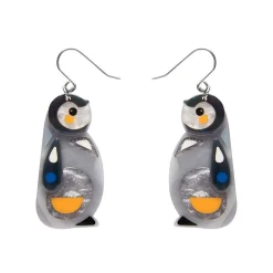 The Promising Penguin Drop Earrings