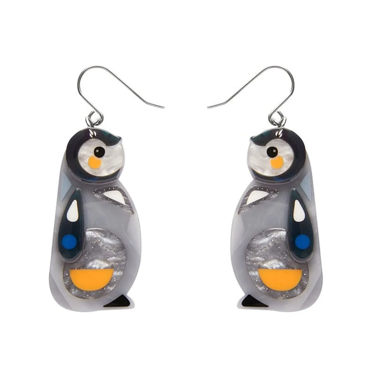 The Promising Penguin Drop Earrings