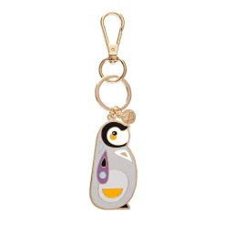 The Promising Penguin Enamel Key Ring