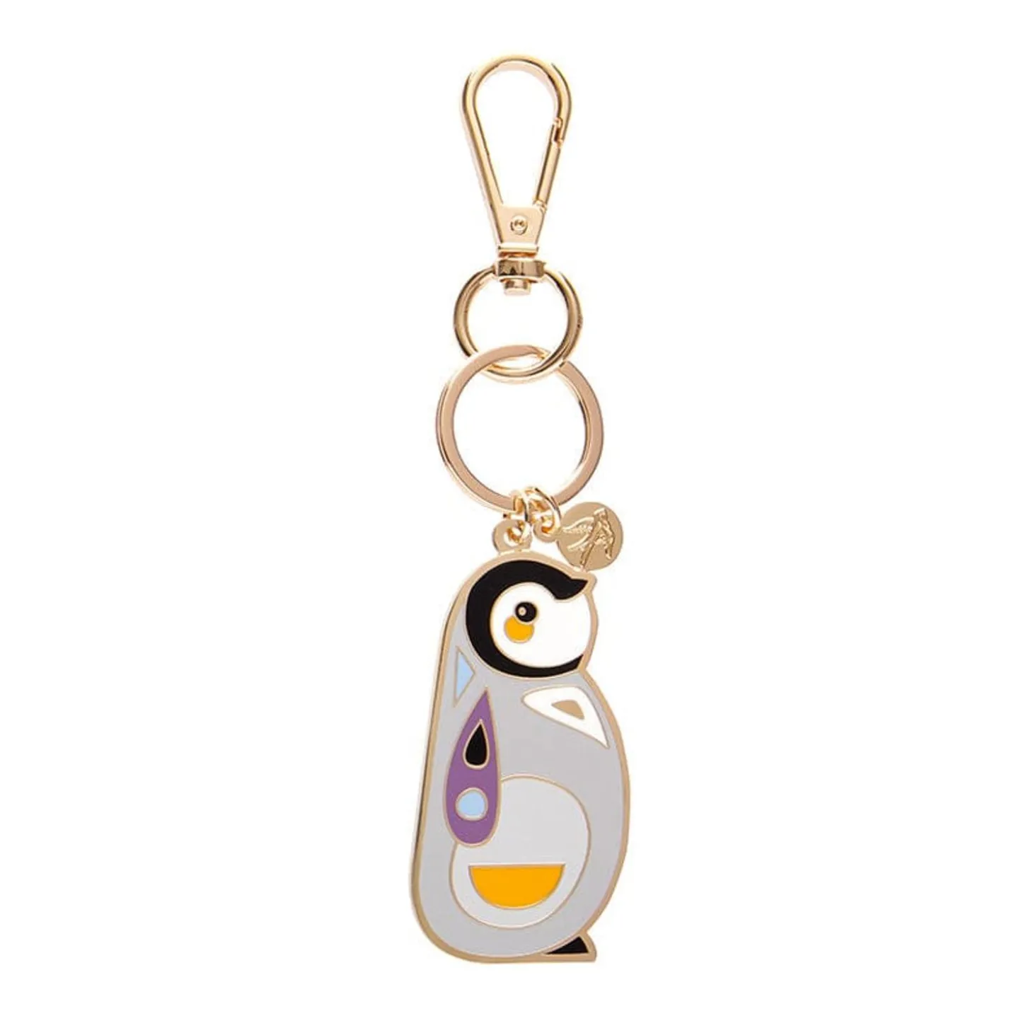 The Promising Penguin Enamel Key Ring