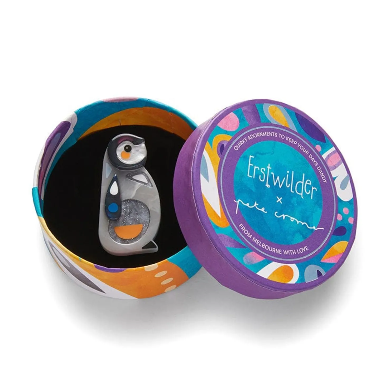 The Promising Penguin Mini Brooch