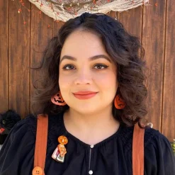 The Pumpkin Family Affair Brooch