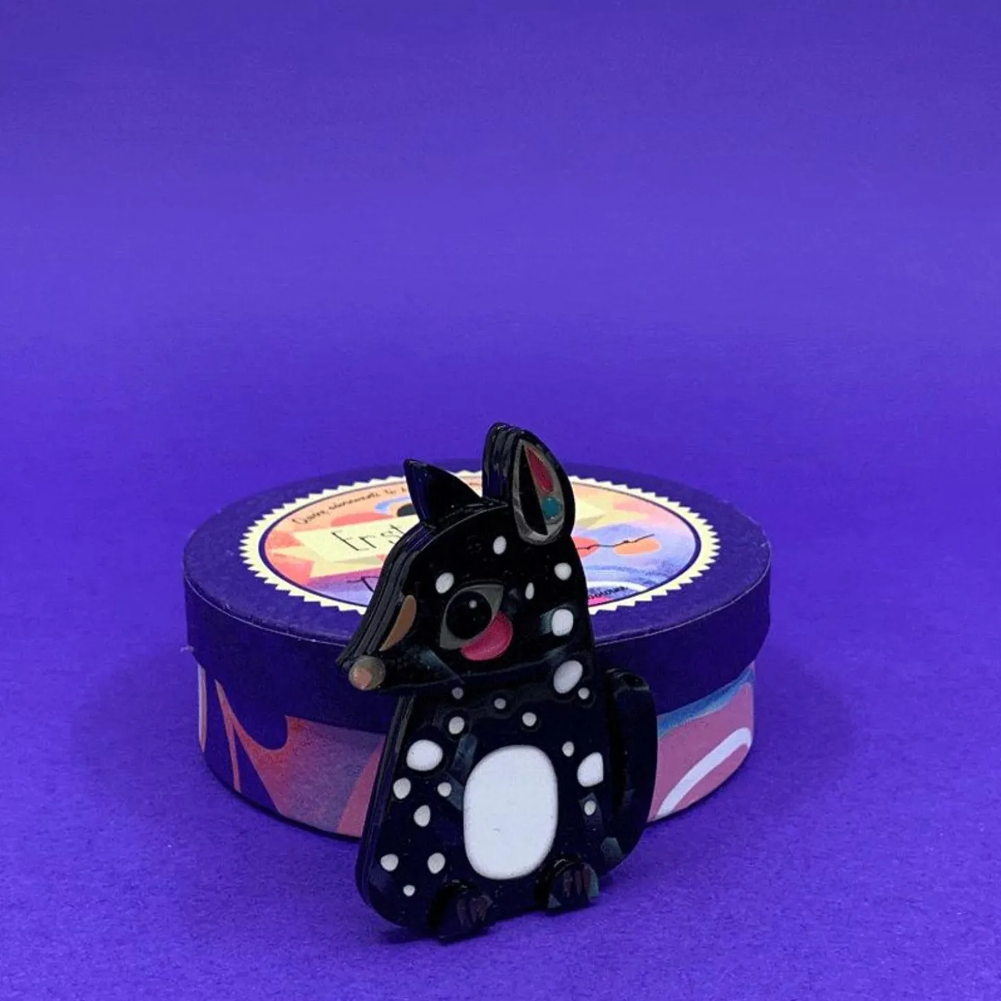 The Quaint Eastern Quoll Brooch