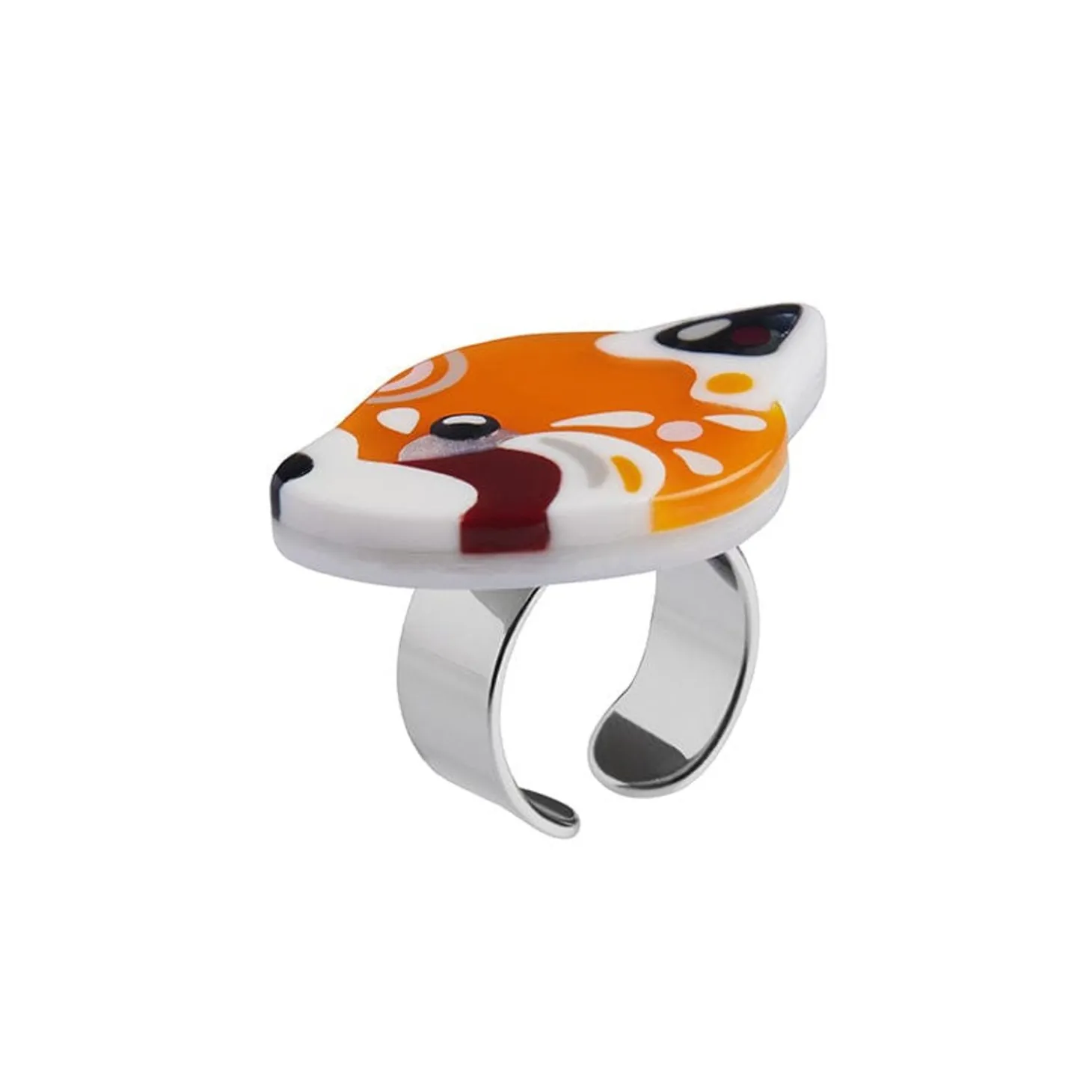 The Rakish Red Panda Ring
