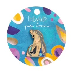 The Sage Sea Lion Enamel Pin