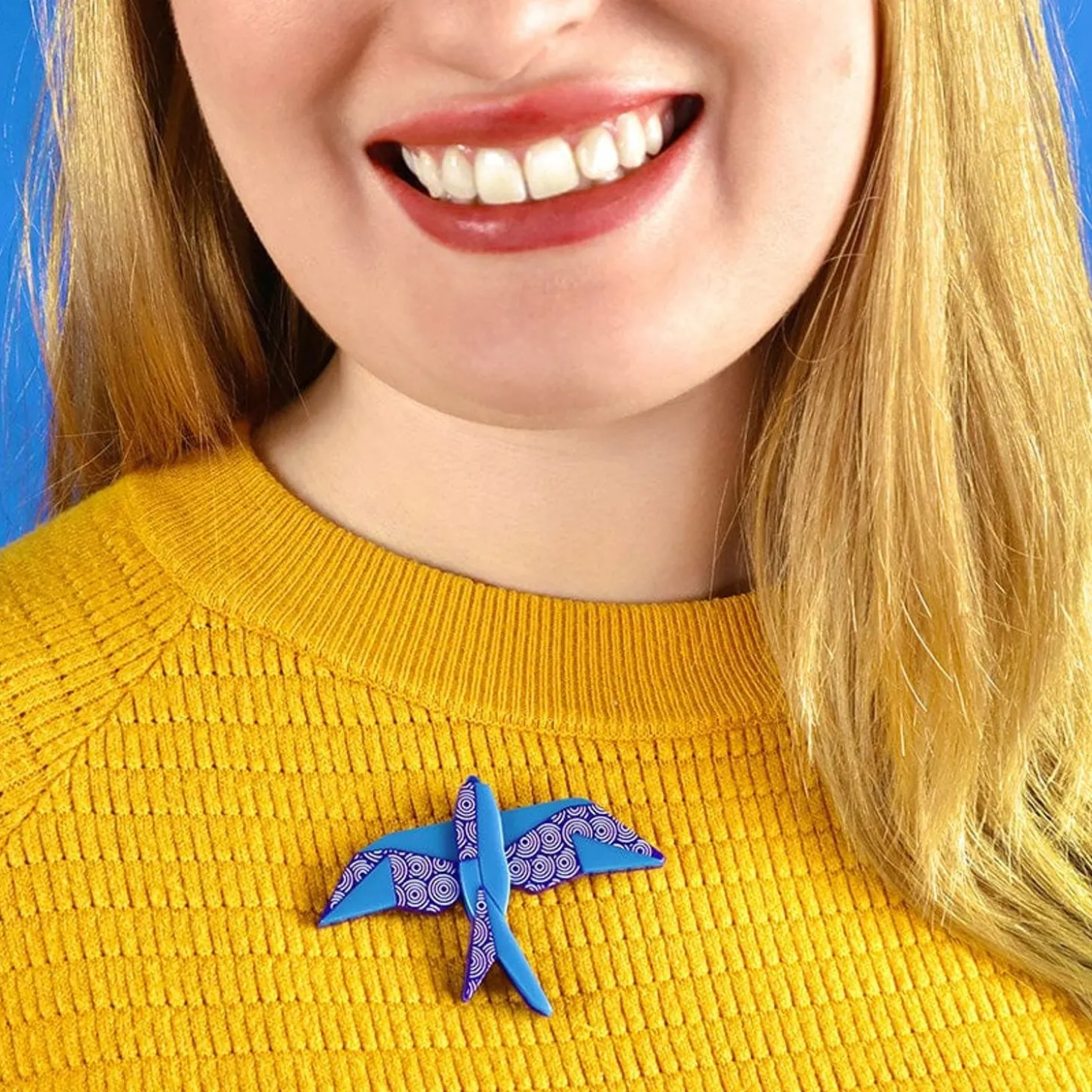 The Singing Swallow Brooch