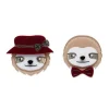 The Slothertons Double Brooch