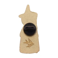 The Stitched Witch Enamel Pin