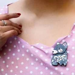 The Talented Tassie Devil Brooch